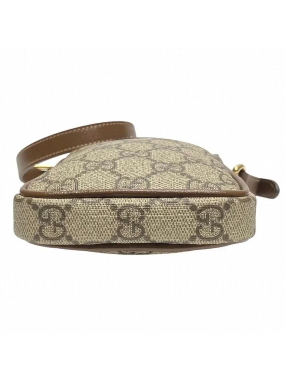Gucci Interlocking Shoulder Bag GG Supreme Leather